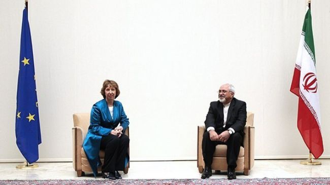  Zarif meets Ashton for 2nd time in Geneva in less than 24 hours