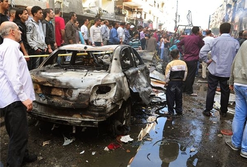 Media: Deadly car bomb hits Syria