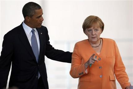 Spying tests trust between Obama, Merkel 