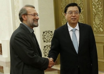 Top China lawmaker hails friendly ties with Iran