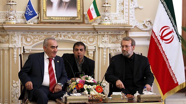 Iran-Armenia ties key to regional peace: Larijani
