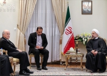 Photos: President Rouhani meets Blatter in Tehran  <img src="https://cdn.theiranproject.com/images/picture_icon.png" width="16" height="16" border="0" align="top">