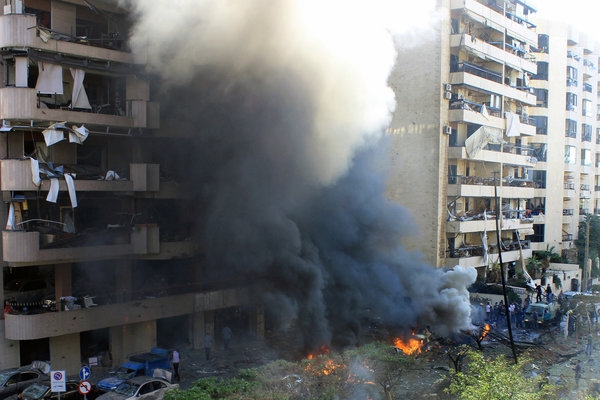 Beirut bombs strike at Iran as Assads ally