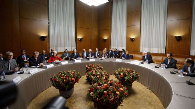 Iran, six powers end 1st session of nuclear talks in Geneva