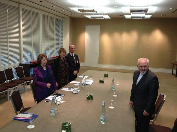Irans Zarif, EUs Ashton meet again in Geneva