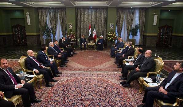 Iran president, Iraq PM meet in Tehran