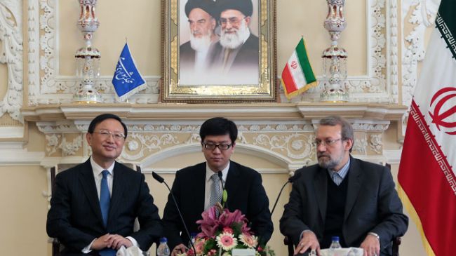 Iran, China must consult on key issues: Larijani