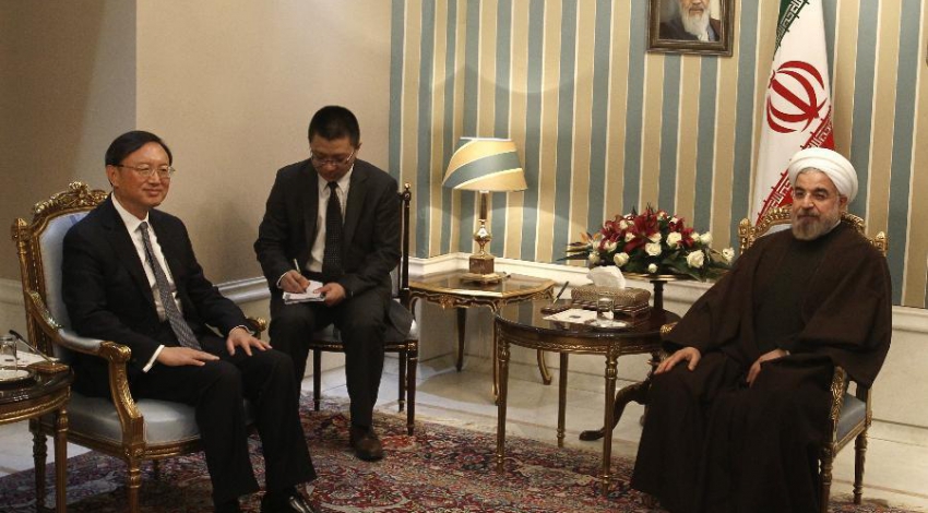 Iranian president meets Chinese state councilor on ties, nuclear issue