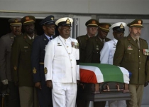 Photos: South Africa buries 