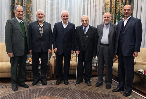 Zanganeh meets with predecessors