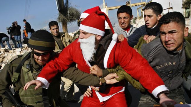 Israel mars Palestinian Christmas Eve celebrations