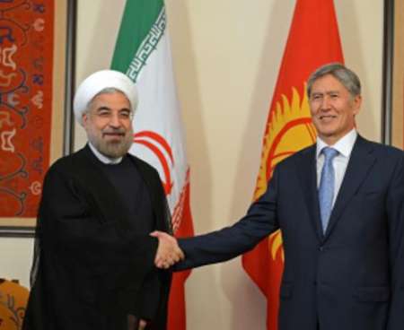 President Rouhani felicitates his Kyrgyz counterpart on Christmas