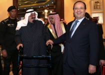 French president in Saudi for talks on Mideast crises