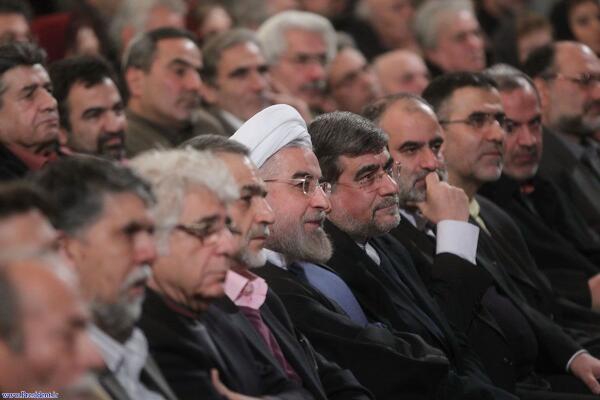 President Rouhani meets Iranian artists