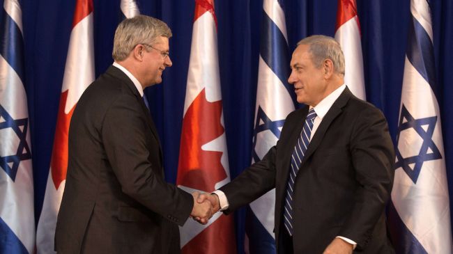 Canada PM promises Israel to keep Iran sanctions