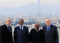 Kofi Annan, accompanying delegation arrive in Tehran