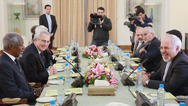 Iran FM urges end to war, bloodshed in Syria