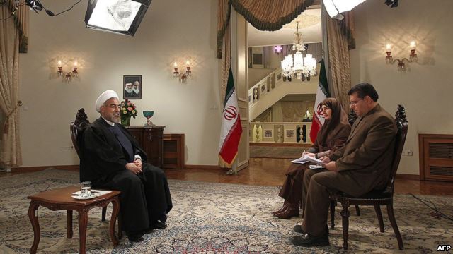 Live TV interview with Iran