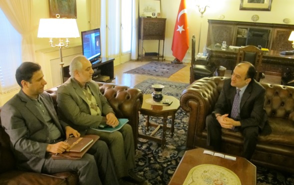 ECO IEST team meets Turkey ambassador