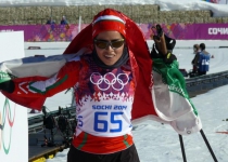Photos: First Iran woman cross-country skier, Farzaneh Rezasoltani at Sochi  <img src="https://cdn.theiranproject.com/images/picture_icon.png" width="16" height="16" border="0" align="top">