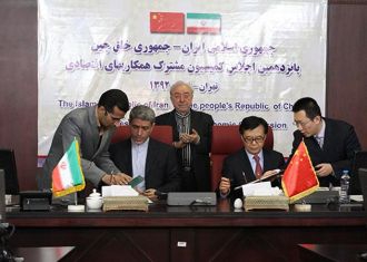  Iran, China finalize roadmap to double bilateral trade