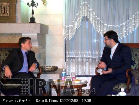 Iran, Britain ambassadors to Beirut confer on regional issues