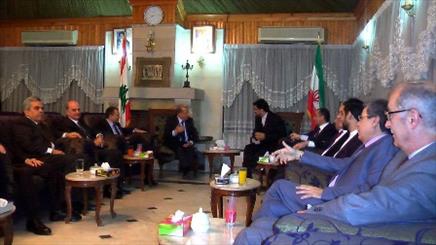 Michel Aoun, new Lebanese ministers meet Iranian ambassador