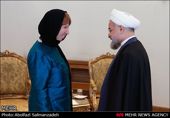 Rouhani, Ashton meet in Tehran