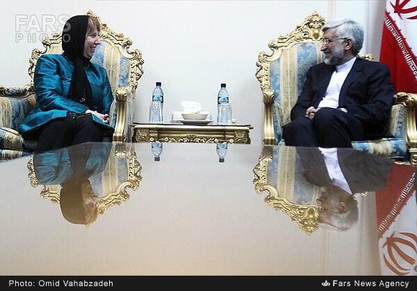 Ashton, Jalili review latest developments regarding Iran?s peaceful nuclear program