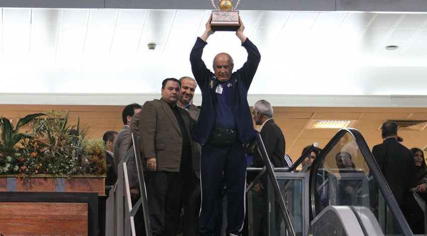 Iranian champs return home