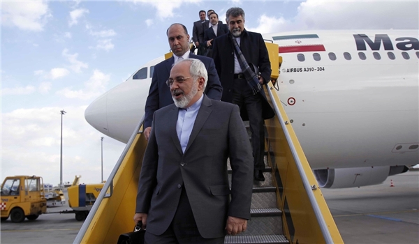 Zarif arrives in Vienna for third round of E3 plus 3 nuclear talks