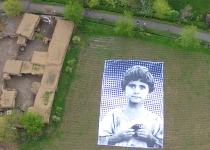 Portrait of Pakistani child to arouse humanitarian sense in drone operators