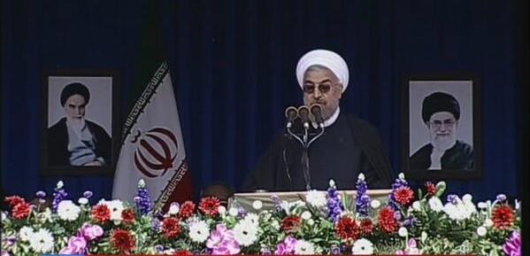 President Rouhani in Sistan and Baluchestan province
