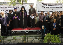 Photos: Iranian Armenians protest outside UN office  <img src="https://cdn.theiranproject.com/images/picture_icon.png" width="16" height="16" border="0" align="top">