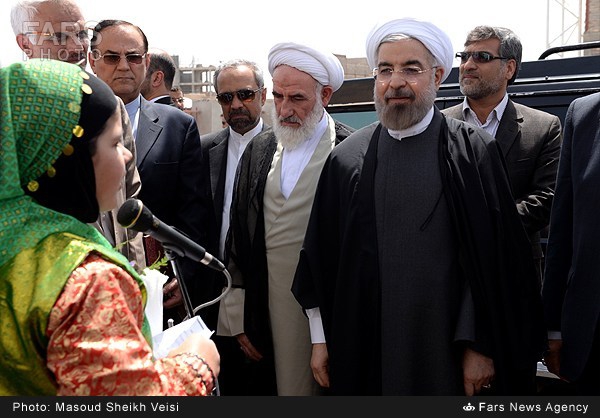 President Rouhani off to Zabol