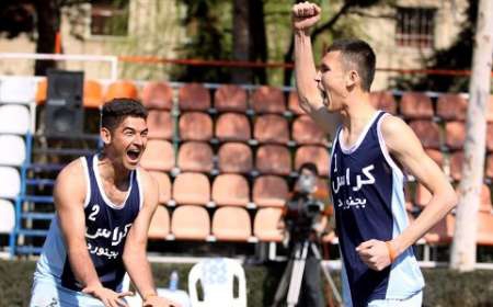 Iran beach volleyball team becomes champion of Asia-Pacific finals
