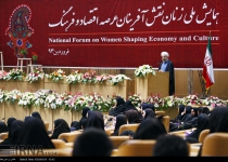 President lauds role of Iranian women in victory of Islamic Revolution