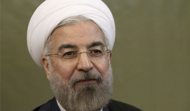 Iran determined to link railroad to Georgia via Azerbaijan: President Rouhani 