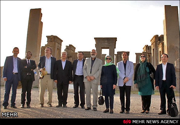 UNESCO Director General visits Irans Takht-e Jamshid