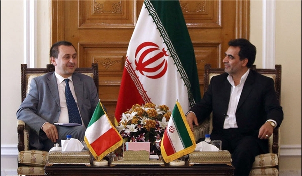 Iranian, Italian MPs stress enhancement of all-out relations