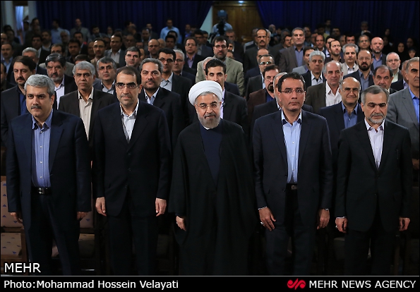 Rouhani calls for restoration of confidence on university professors
