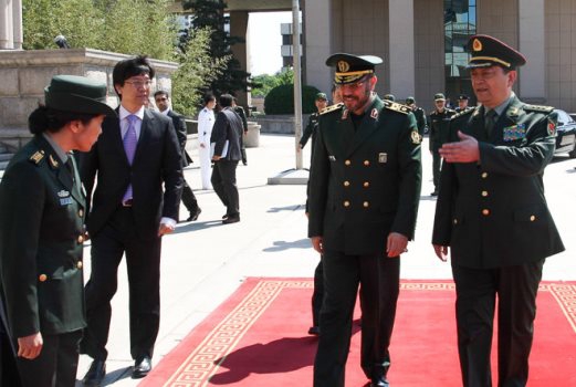 Defense minister tours China military, space centers