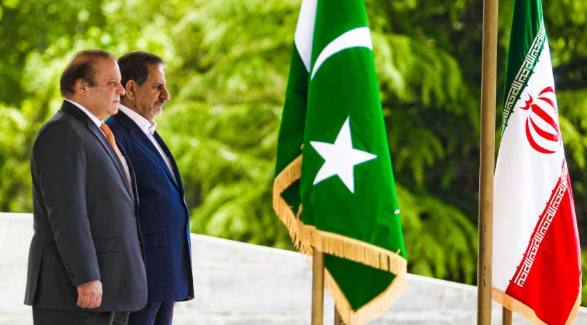 1st VP officially welcomes Pakistani PM