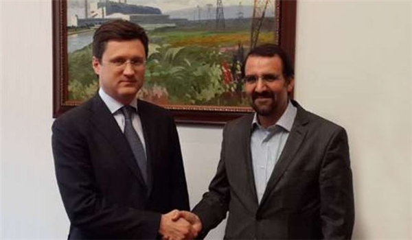 Iran, Russia resolved to strengthen energy cooperation