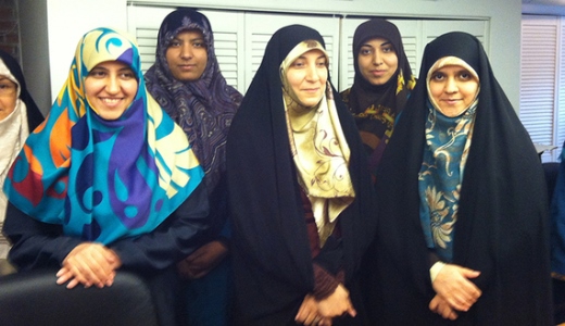 Iranian women theological students pay first visit to the US 