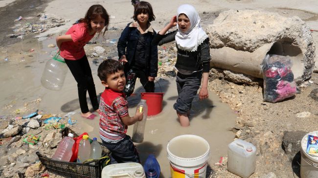 UN slams militants for Aleppo water cut