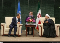 Iran president, UN chief discuss global developments