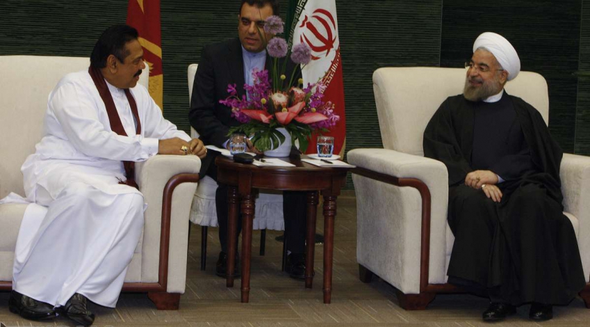Iranian, Sri Lankan presidents meet in China