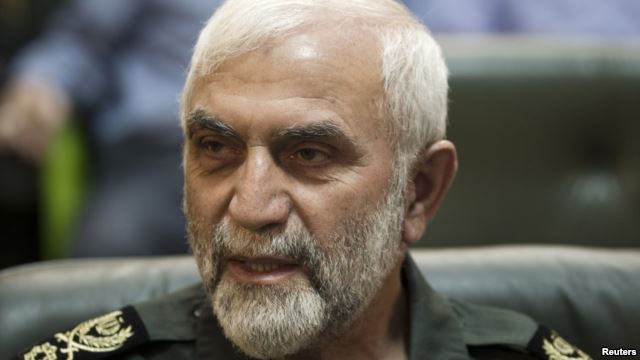 Iran holds ceremony for commander killed in Syria