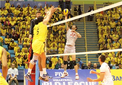 Brave Iran earns first point in FIVB World League 